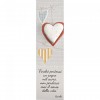 Bookmark "HEART" Cardboard With Scentable Chalk