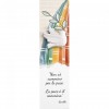 Bookmark "PEACE" Cardboard With Scentable Chalk