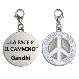 "LA PEACE" Charm in...