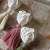 Plaster Cameo Heart Decoration With Map