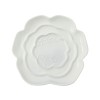 Flower Plate / Hors d'Ooeuvre with Compartments- White Colour