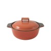 Brick-Red induction cooking pot