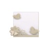 Favor Photo Frame With Butterflies and Four Leaf Clover In Perforated Metal